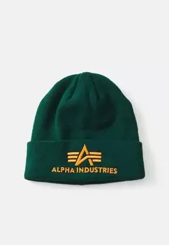 Шапка BEANIE UNISEX Alpha Industries, бирюзовый