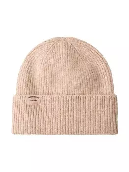 Шапка Bershka Beanie, бежевый