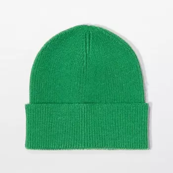 Шапка Bershka Short, зеленый