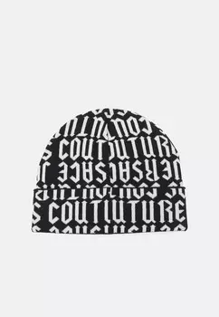 Шапка BIG BEANIE CIRCONFERENZA UNISEX Versace Jeans Couture, черный