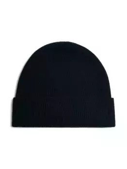 Шапка бини Benny в рубчик Bonpoint, черный