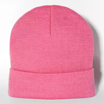 Шапка-бини Bershka Basic, розовый
