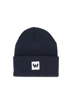 Шапка-бини Bunde в спортивном дизайне WHISTLER, цвет 2048 Navy Blazer