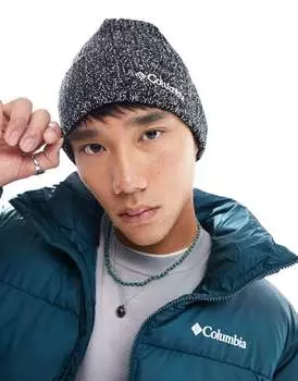 Шапка-бини Columbia Watch Cap черно-белого цвета