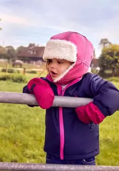 Шапка-бини Cosy Waterproof JoJo Maman Bb, цвет fuchsia