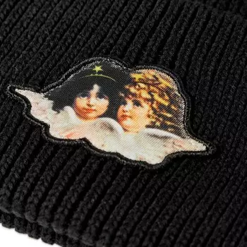 Шапка-бини Fiorucci с нашивкой Angels, черный