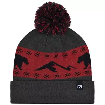 Шапка - Бини Flylow Revival с помпоном, зеленый