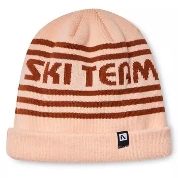 Шапка - Бини Flylow с принтом, персиковый