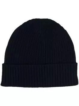 Шапка бини Gabriel в рубчик ERES, синий