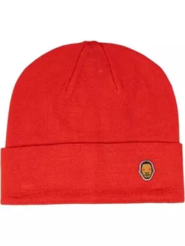 Шапка бини из коллаборации с Kid Cudi A BATHING APE, красный