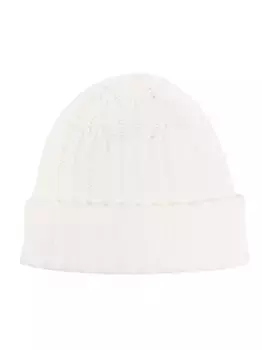Шапка бини из вирджинской шерсти ASPESI, белый