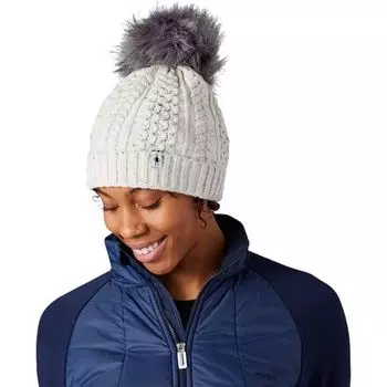 Шапка-бини Lodge Girl - женская Smartwool, цвет Natural Donegal