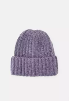 Шапка-бини Nkfmadia Unisex Name it, цвет lavender gray