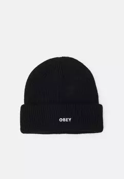 Шапка бини Obey Clothing, черный