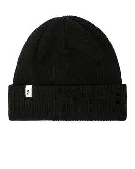 Шапка бини On Merino, черный