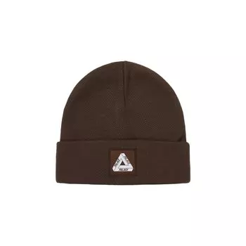 Шапка-бини Palace Tri-Ferg с нашивками, Nice Brown