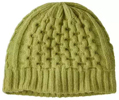 Шапка-бини Patagonia Costal с косой пряжкой, цвет Phosphorus Green