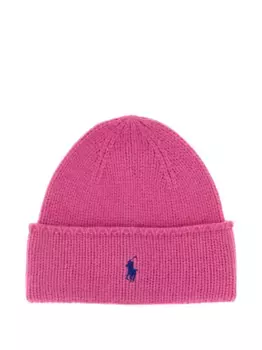 Шапка-бини Polo Pony POLO RALPH LAUREN, розовый