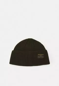 Шапка-бини Polo Ralph Lauren ЧАСОВАЯ ШАПКА УНИСЕКС ДЛЯ ХОЛОДНОЙ ПОГОДЫ, темный лоден