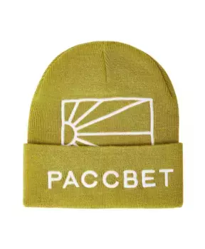 Шапка Бини с большим логотипом Rassvet, зеленый