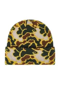 Шапка-Бини с камуфляжным принтом утки Autumn Headwear, золотой