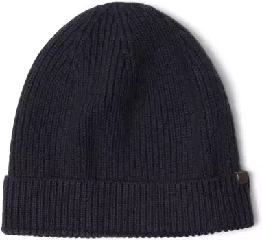 Шапка-бини с манжетами в рубчик Vineyard Vines, цвет Nautical Navy