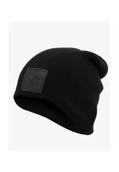 Шапка-бини с напуском Manufaktur13, цвет Black Out One Size