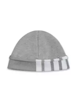 Шапка бини с полосками 4-Bar THOM BROWNE, серый