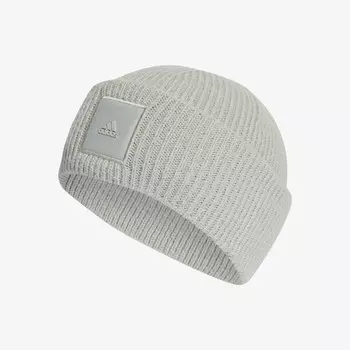 Шапка-Бини с широкими манжетами Adidas, серый