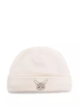 Шапка-бини с вышитым логотипом Donsje, нейтральный