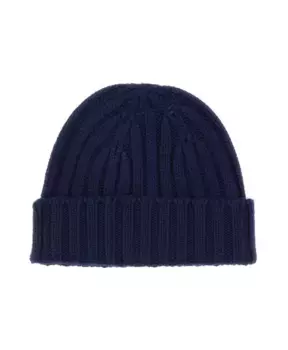Шапка Бини с высокими лацканами Aspesi, синий
