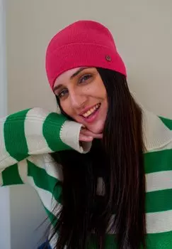 Шапка-бини SIGNATURE FRAAS, розовый