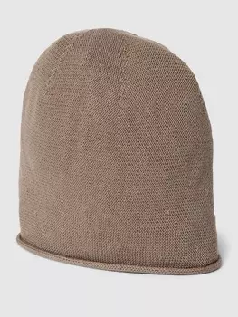 Шапка бини со структурированным узором Loevenich, серо-коричневый
