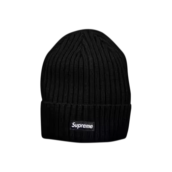 Шапка-бини Supreme Overdyed, Черная