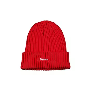 Шапка-бини Supreme Overdyed, Красная