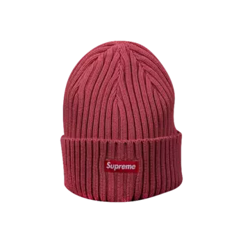 Шапка-бини Supreme Overdyed в рубчик, цвет Пурпурный