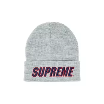 Шапка-бини Supreme Slant Heather Grey