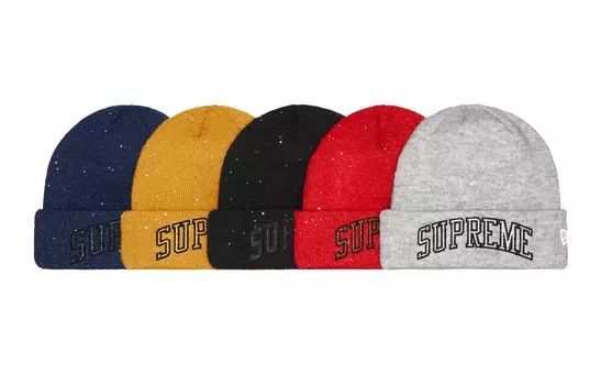 Шапка-бини Supreme унисекс весна-лето 23 Week7, Yellow