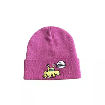 Шапка-бини Supreme x Daniel Johnston Фуксия