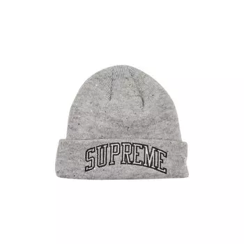 Шапка-бини Supreme x New Era Metallic Arc, цвет Серый