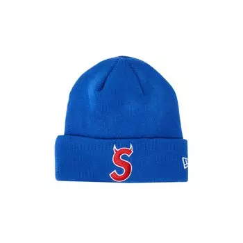 Шапка-бини Supreme x New Era S с логотипом Royal