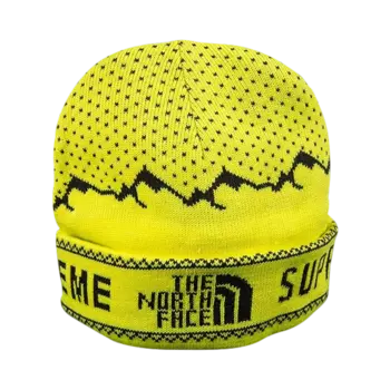 Шапка-бини Supreme x The North Face Fold, Sulfur
