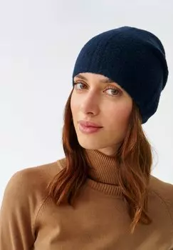 Шапка-бини TATUUM, темно-синяя