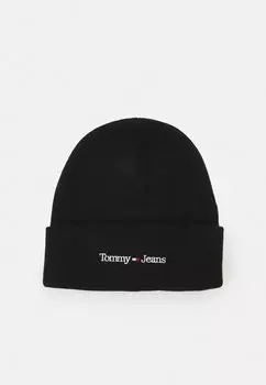 Шапка бини Tommy Jeans, черный