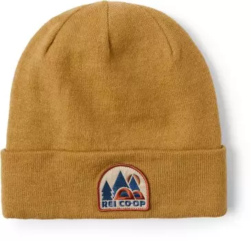 Шапка-бини Trailmade с манжетами REI Co-op, желтый