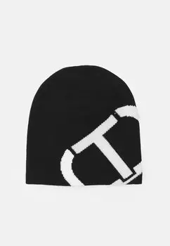 Шапка-бини TWINSET, черная