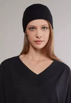 Шапка-бини ULTRASOFT Falconeri, черный