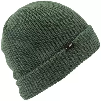 Шапка - Бини Volcom с подкладкой, милитари