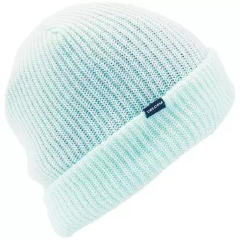 Шапка - Бини Volcom с подкладкой, небесный