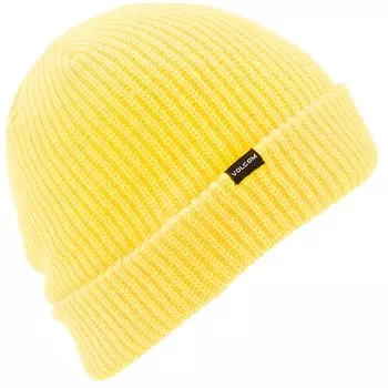 Шапка - Бини Volcom, темно - лимонный